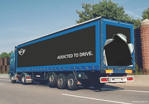 创意车身广告设计图片欣赏