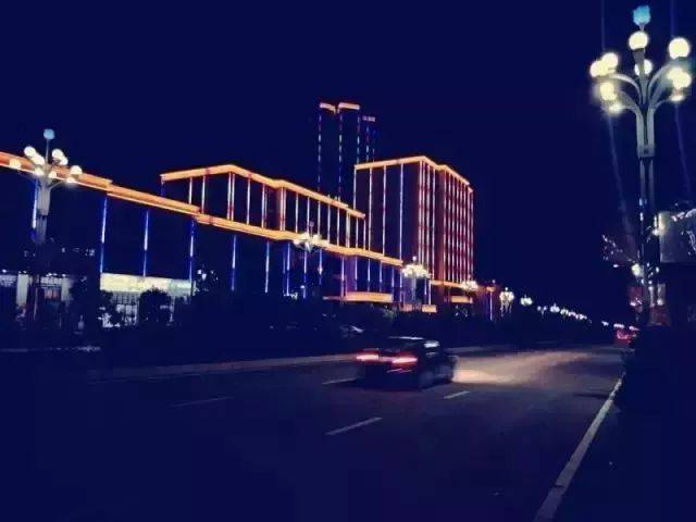 纳雍县城夜景